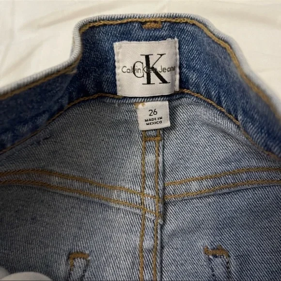 NWT Calvin Klein Denim Skirt - Picture 5 of 6